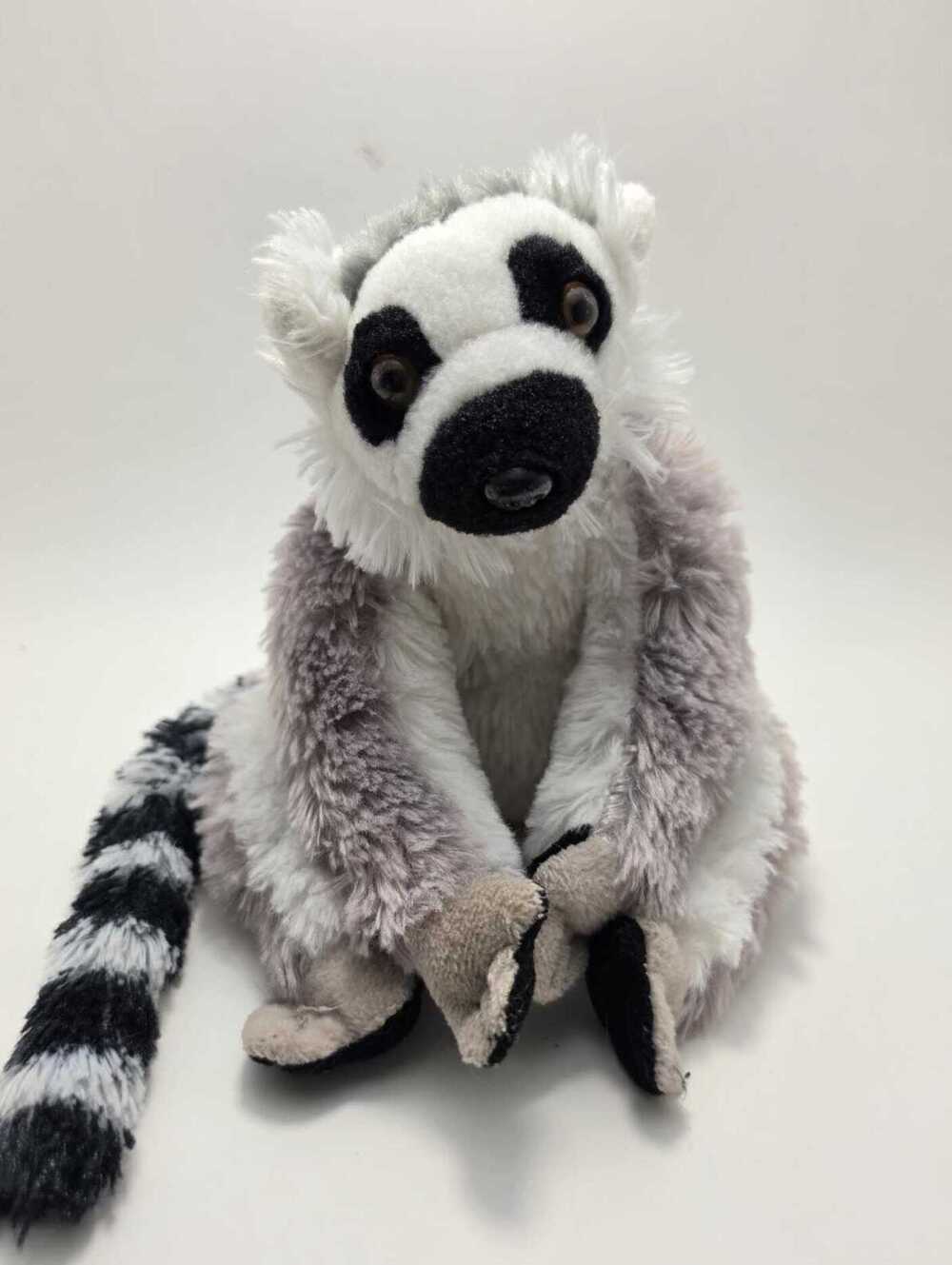 Wild Republic Ring Tail Lemur Plush Stuffed Animal Toy Realistic (9 inch)